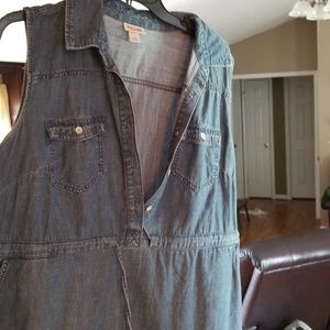 Denim dress